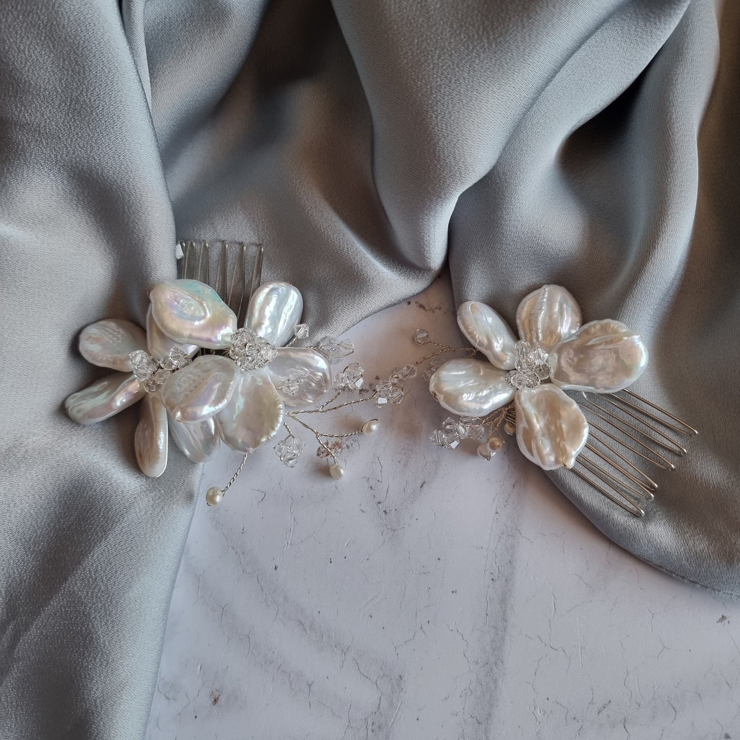 Set of 2 Moonblossom Combs