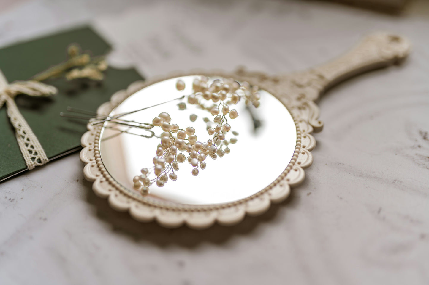 Verity Pearl Branch Hairpins Set of 2