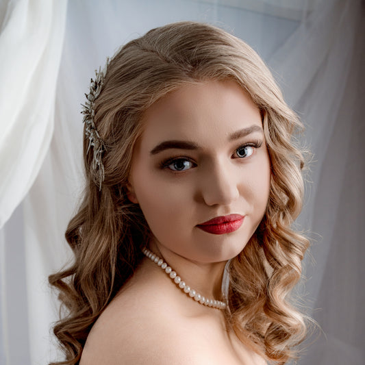 Silver Pearl Necklace