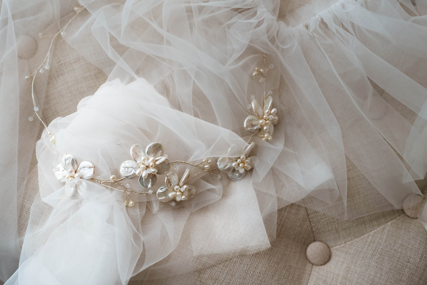 One-of-a-kind Moonblossom Circlet