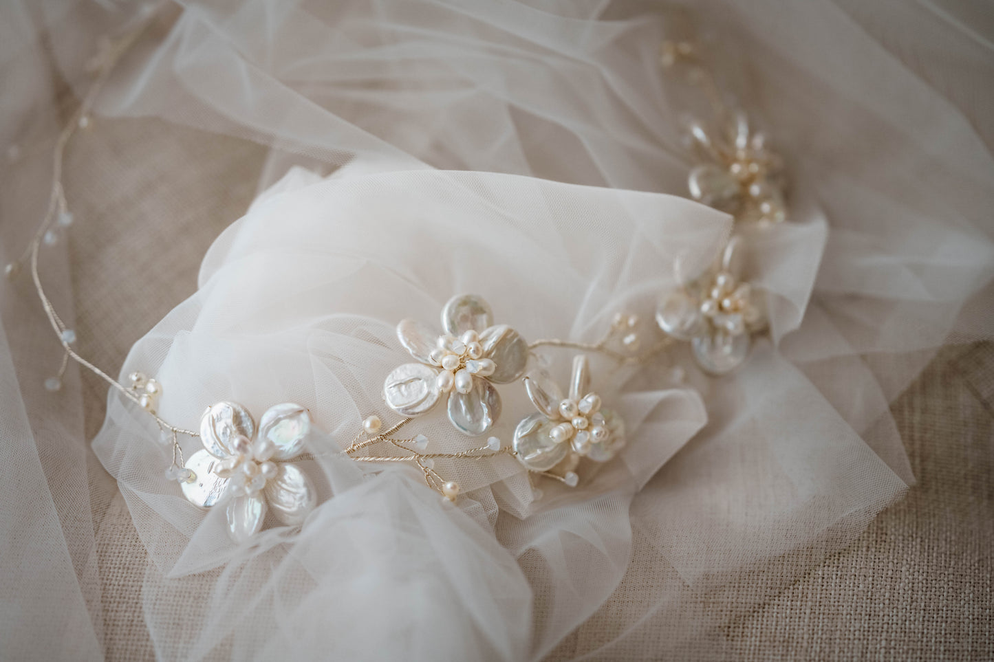 One-of-a-kind Moonblossom Circlet