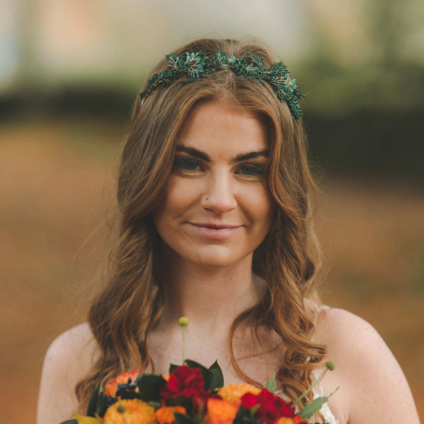 One-of-a-kind Evergreen Headband