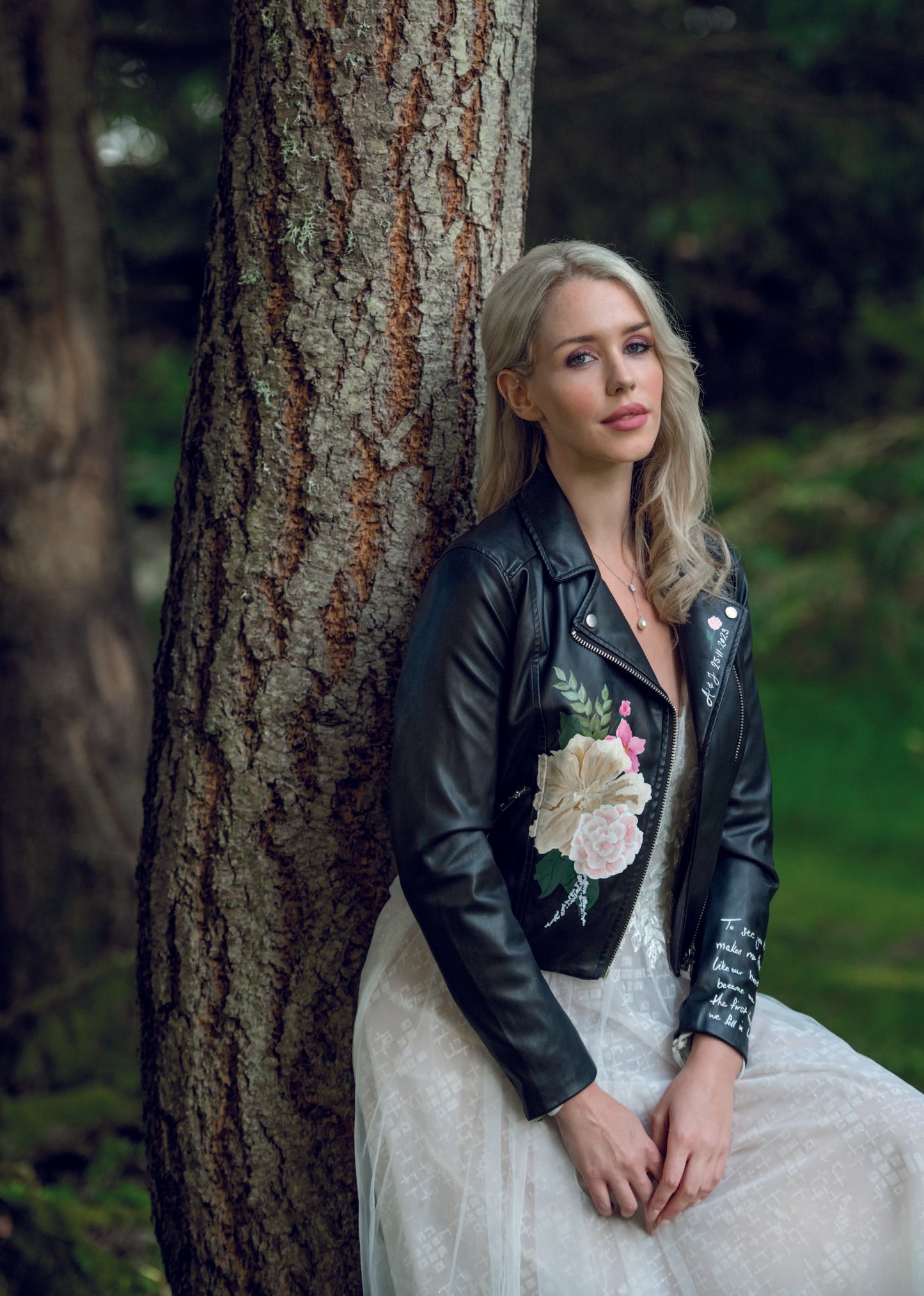 Custom Painted Jacket - Medium Design