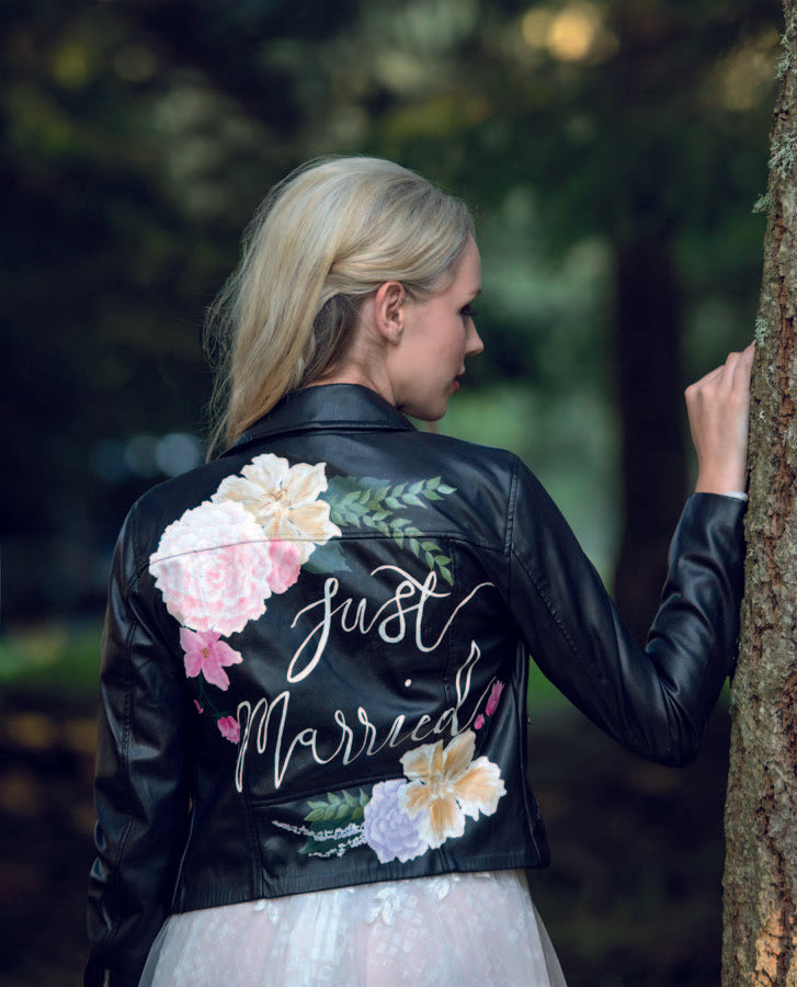 Custom Painted Jacket - Medium Design