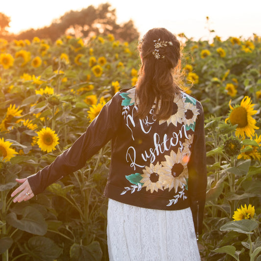 Custom Painted Jacket - Large Design