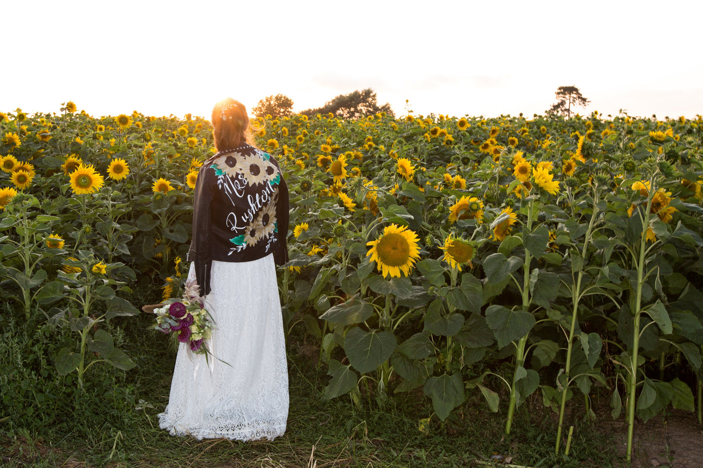 Custom Painted Jacket - Large Design
