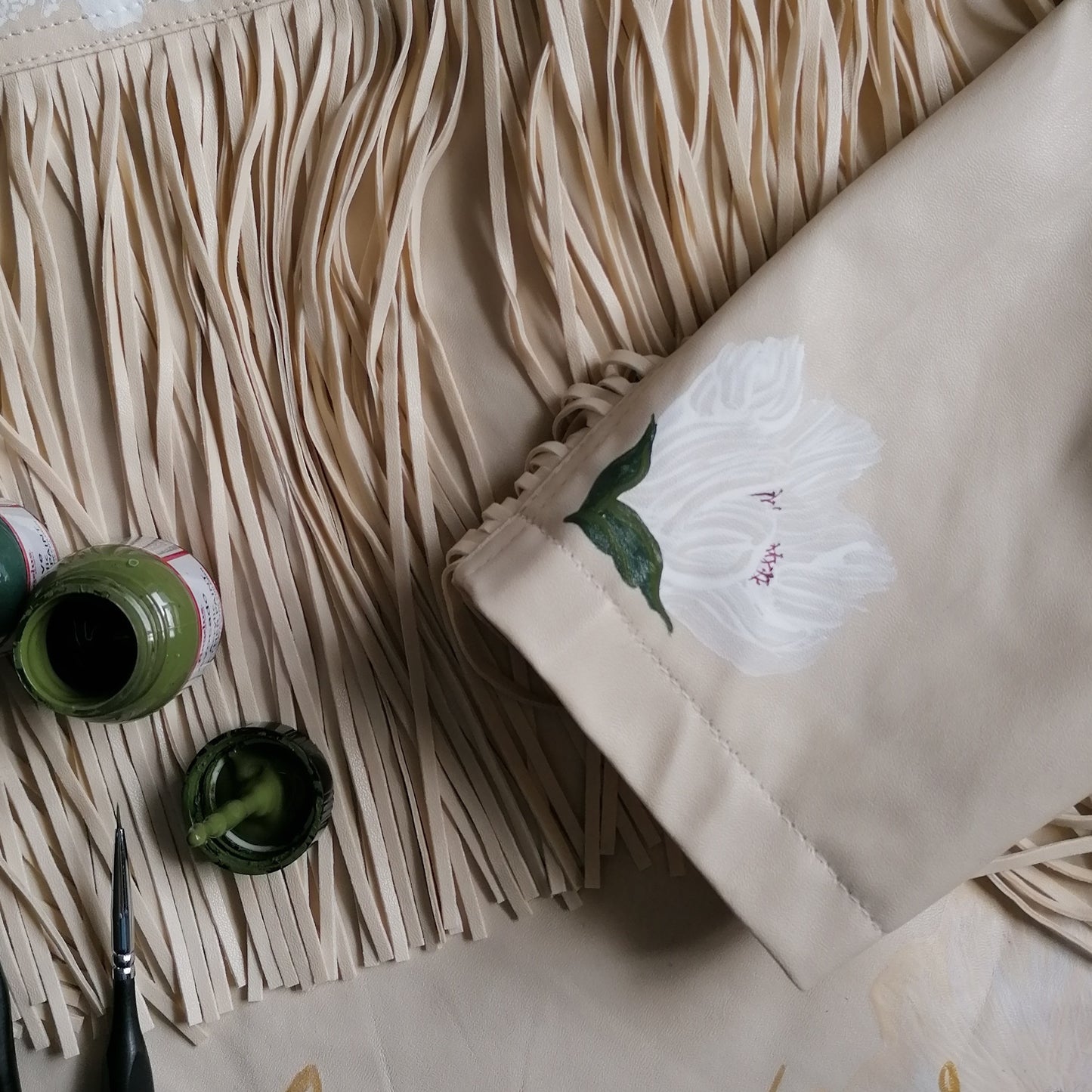 Custom Painted Jacket - Sleeve Design