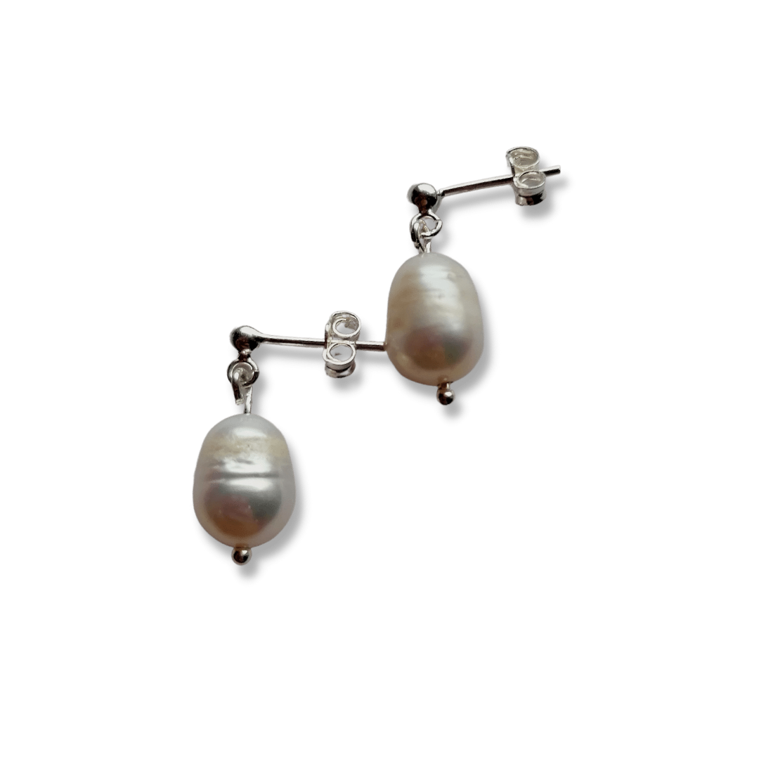 Teardrop Pearl Earrings