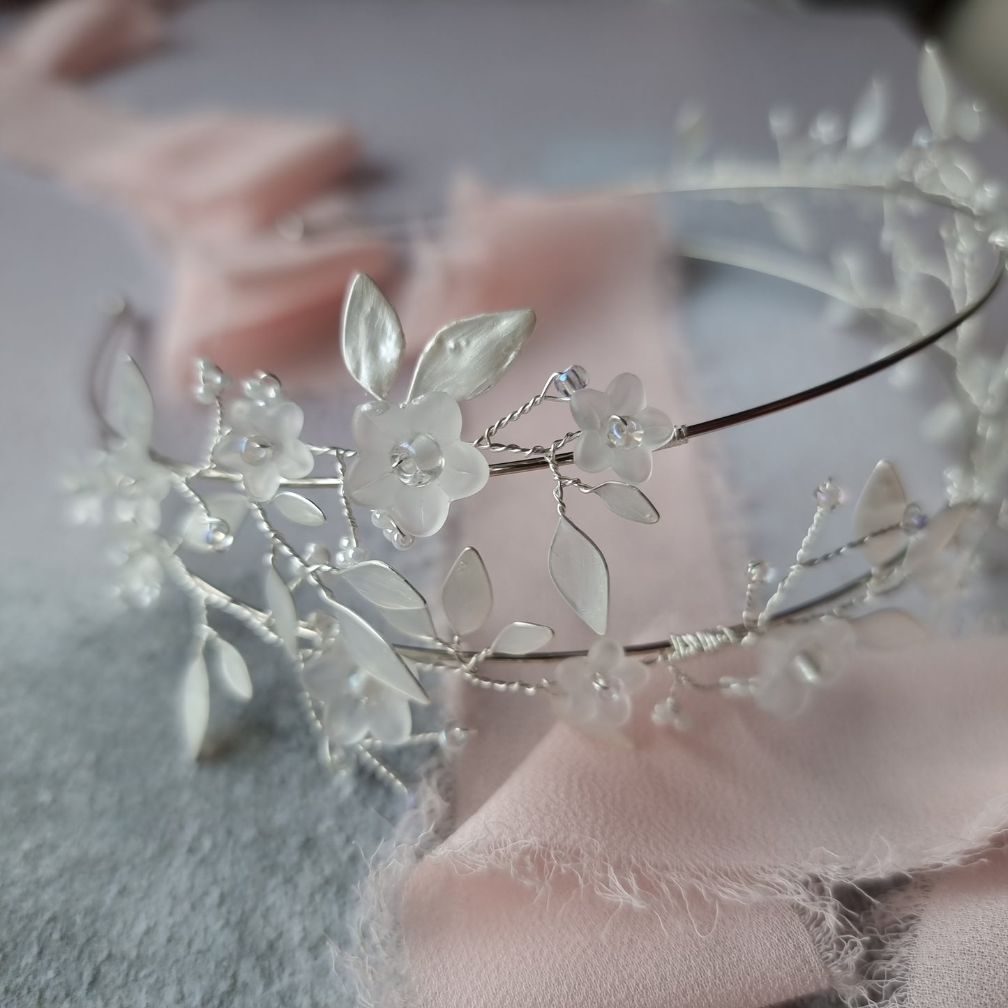 Forget Me Not Double Banded Hairband.