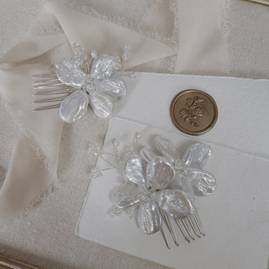 Set of 2 Moonblossom Combs