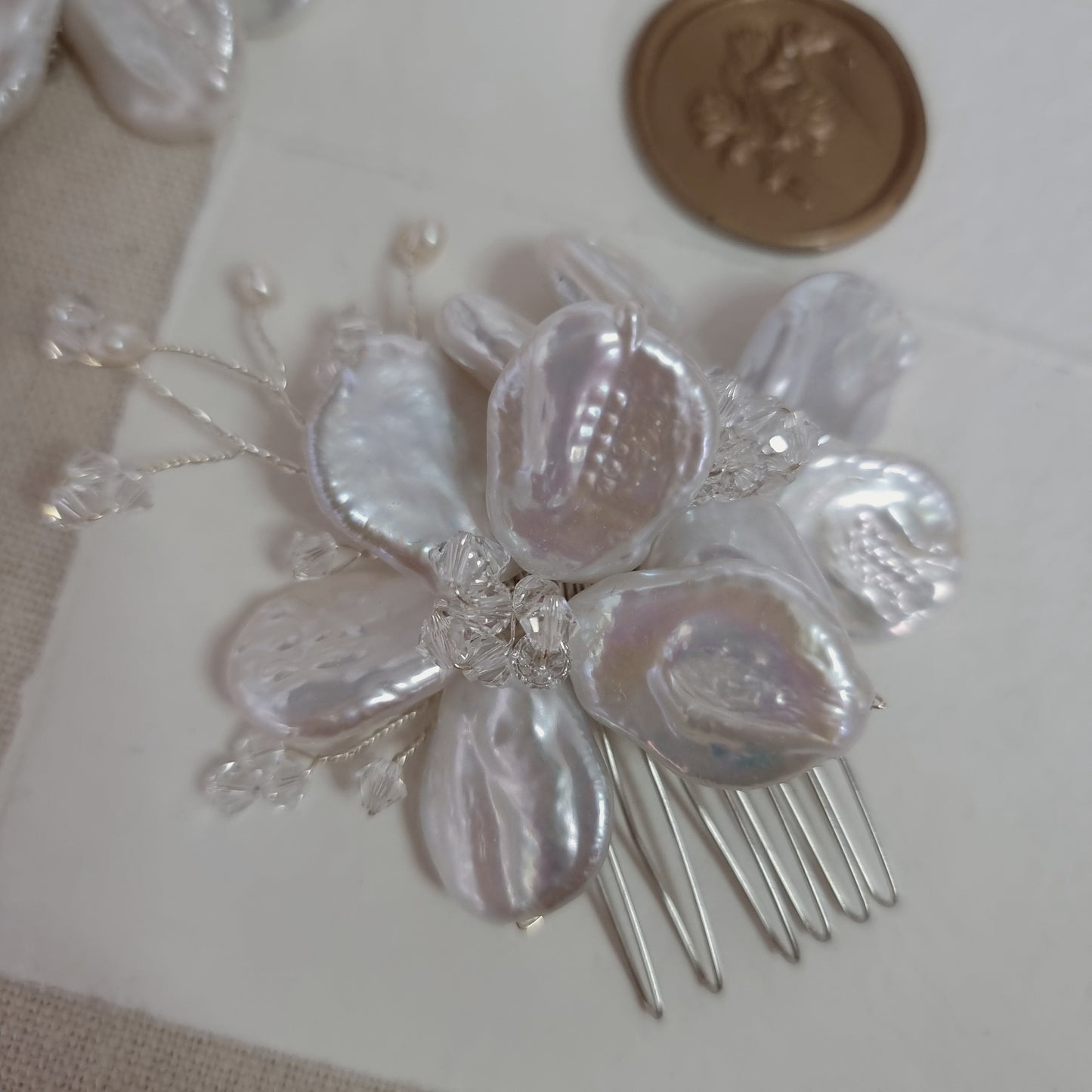 Set of 2 Moonblossom Combs