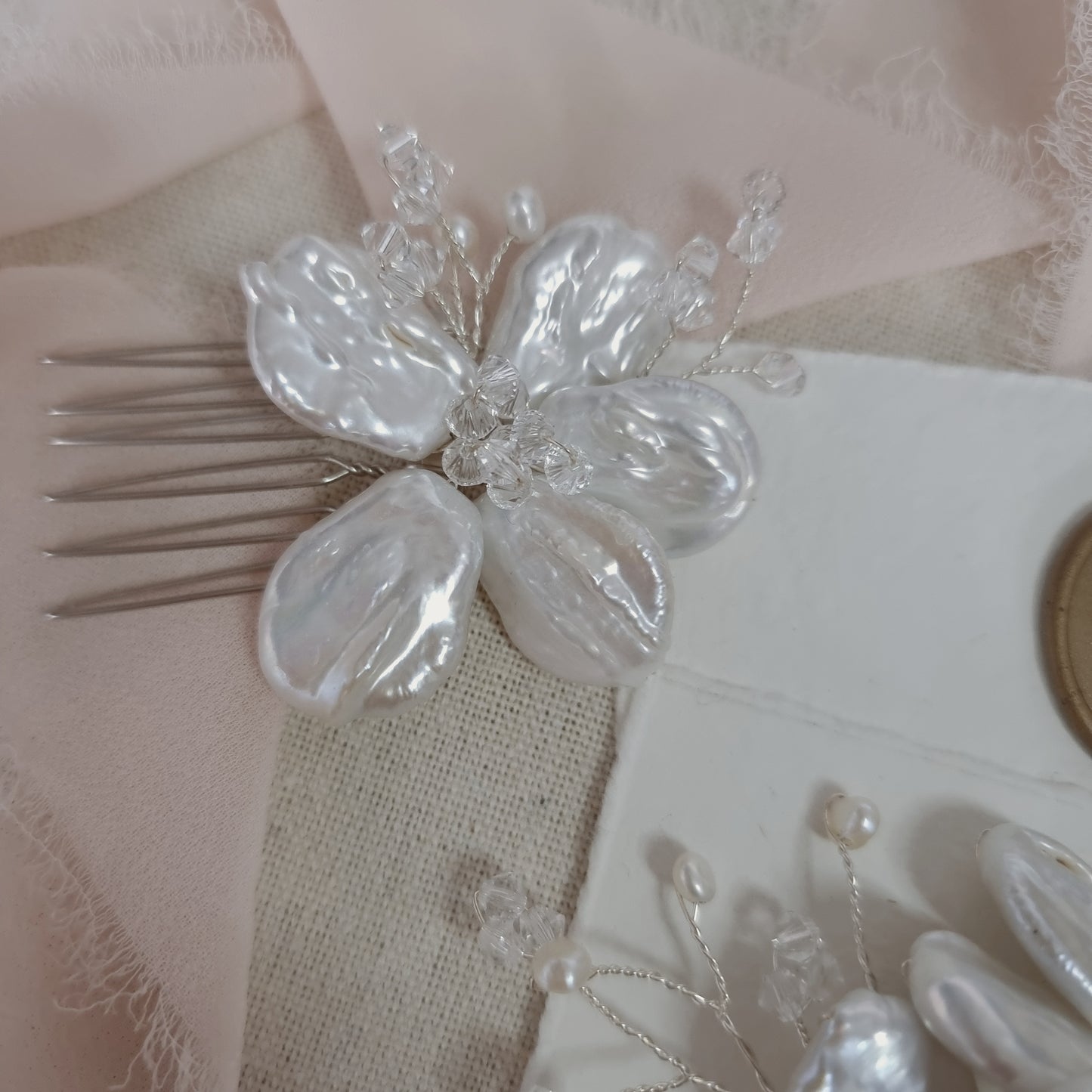 Set of 2 Moonblossom Combs