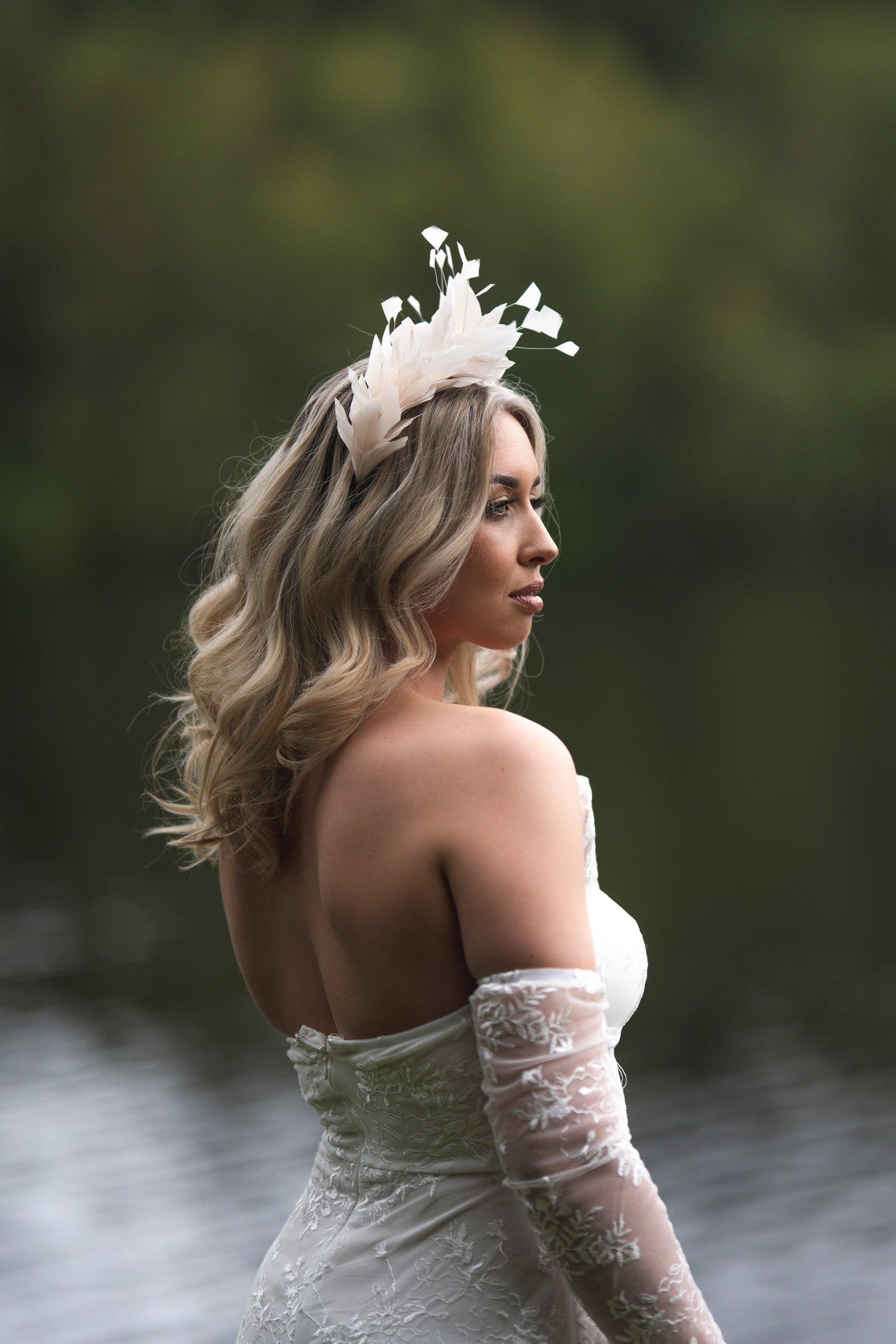 Pena Crown in Pale Gold