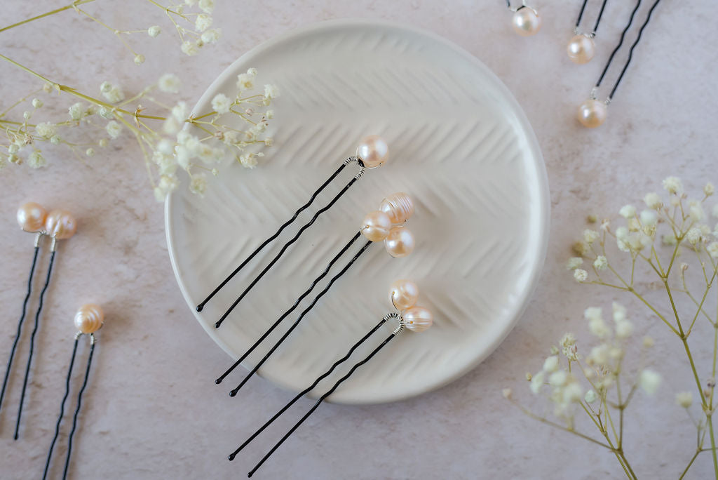 Signature Pearl Pins Set of 9