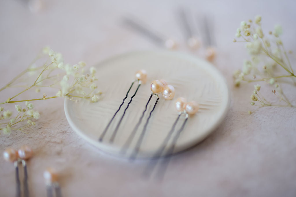 Signature Pearl Pins Set of 9