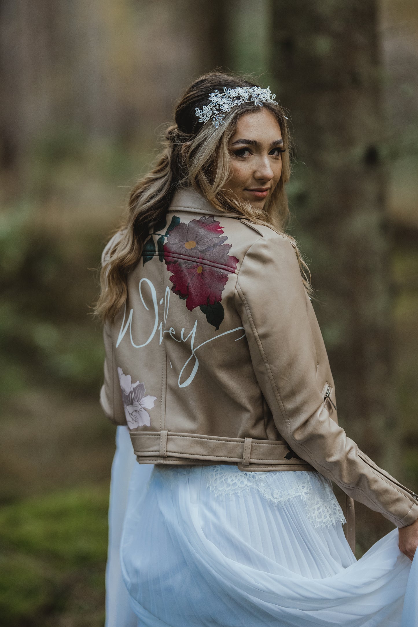 Custom Painted Jacket - Medium Design