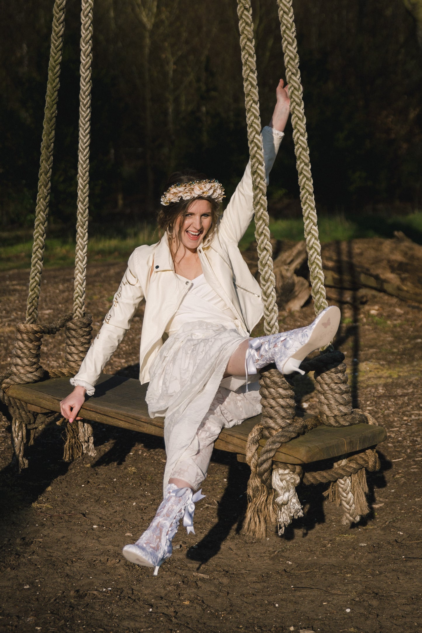 Custom Painted Jacket - Sleeve Design