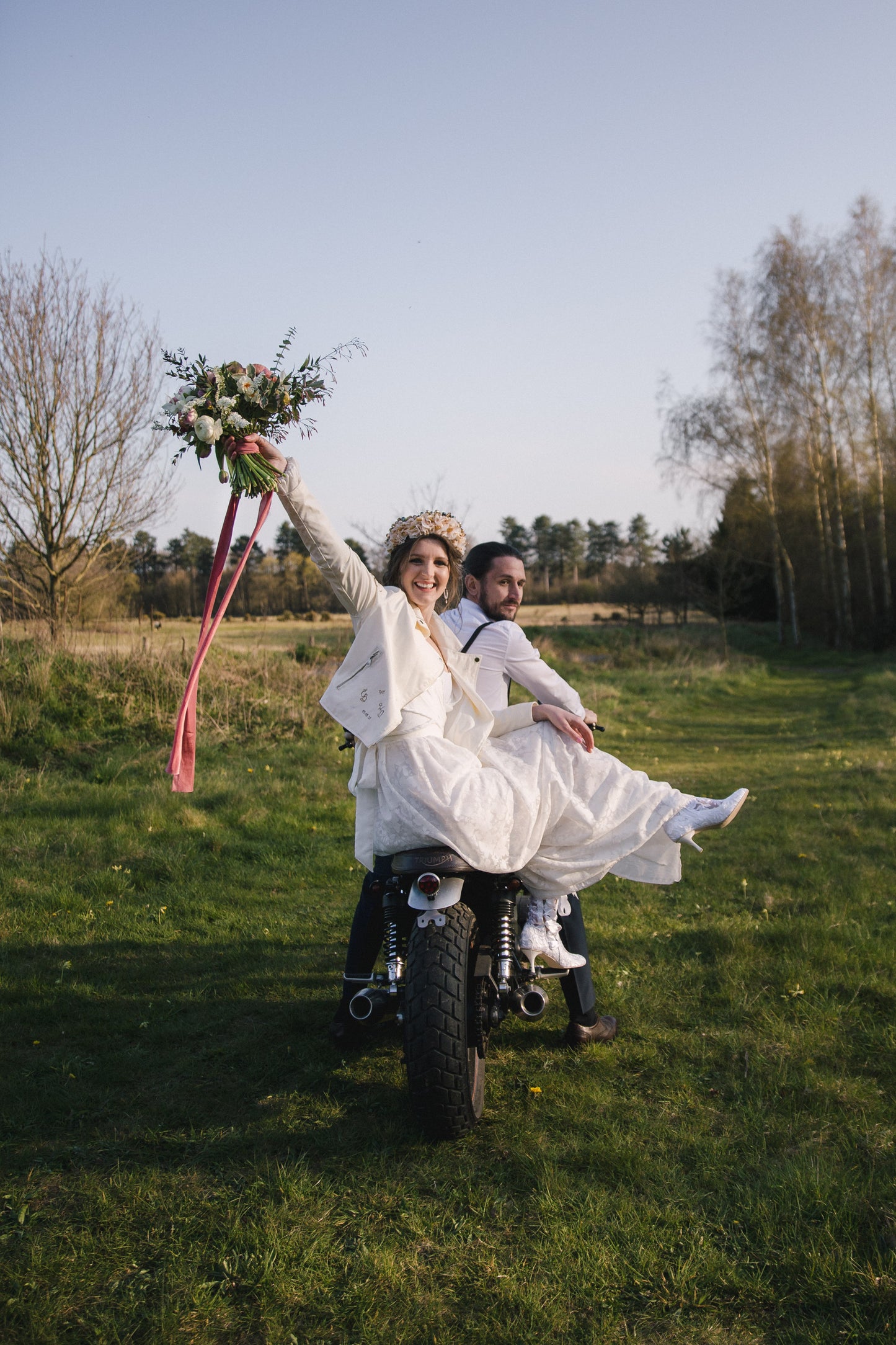 Custom Painted Jacket - Sleeve Design