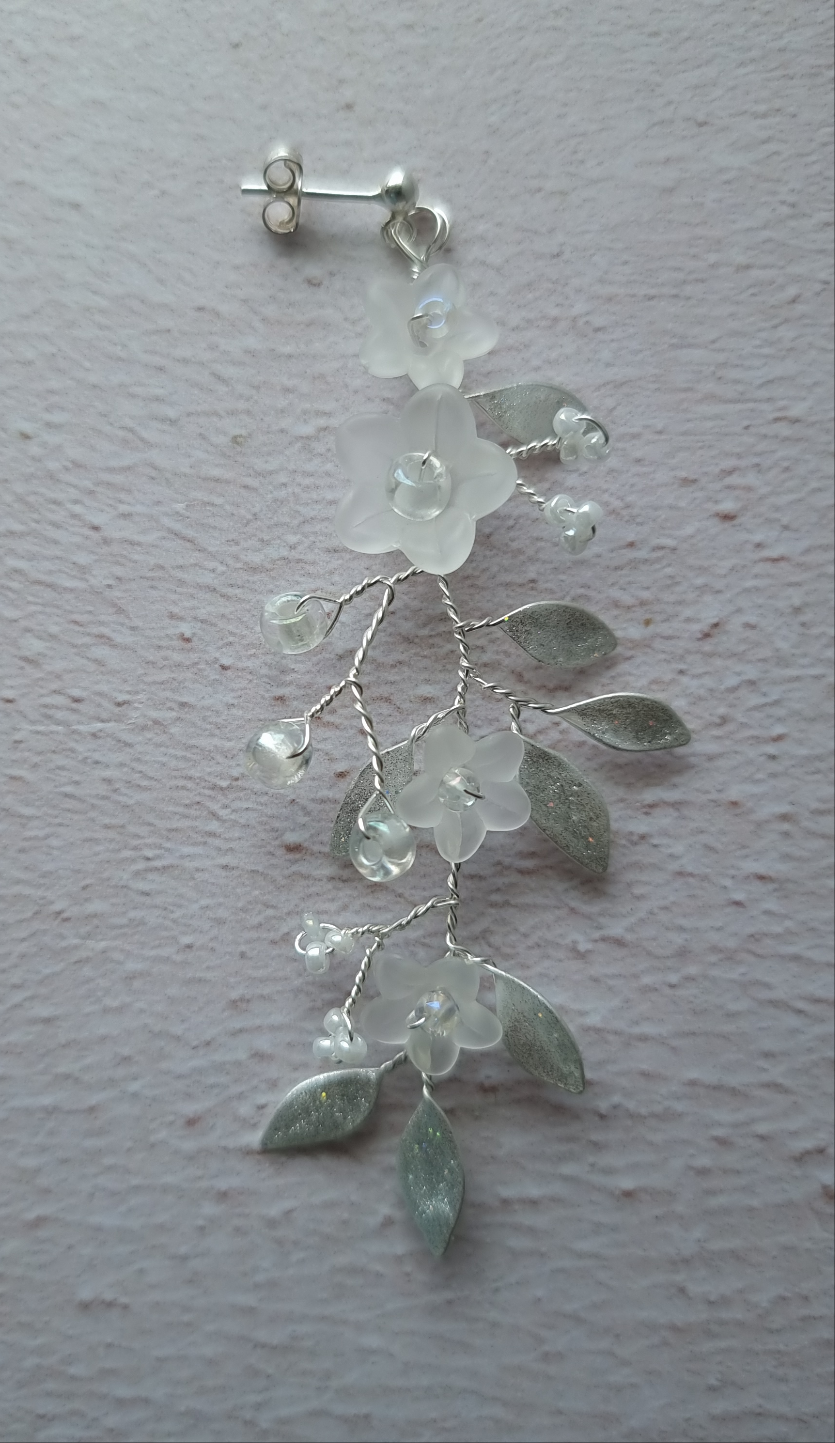 Forget Me Not Vine Earrings