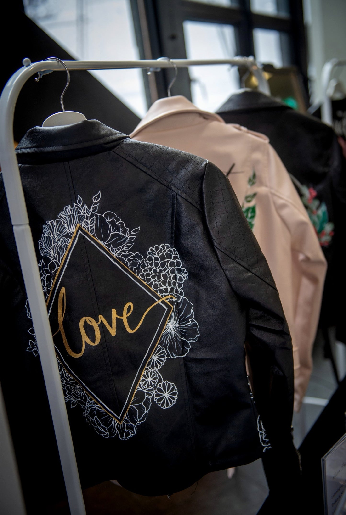 Custom Painted Jacket - Medium Design