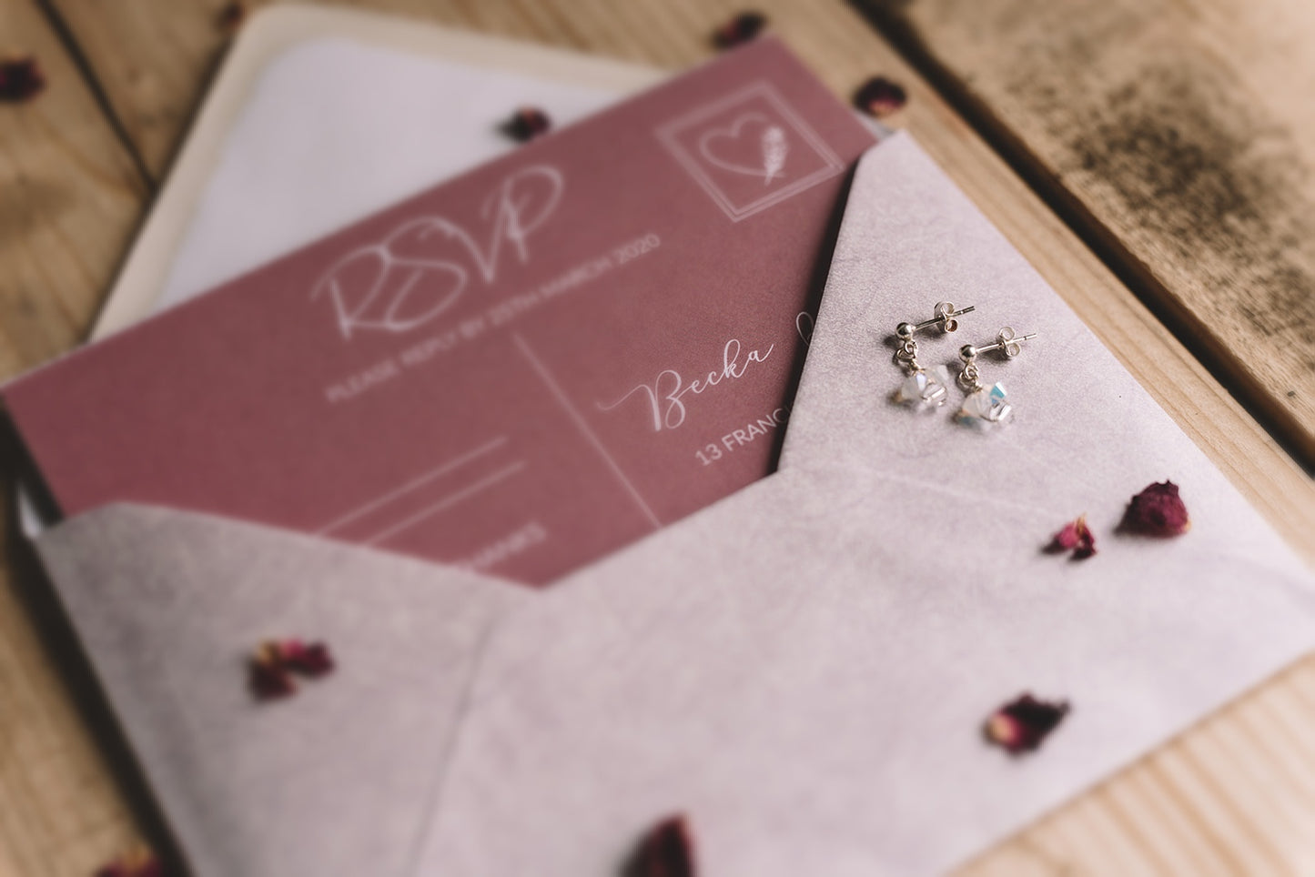 Opal Starpetal Earrings