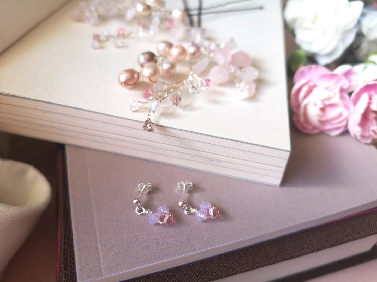 Opal Starpetal Earrings