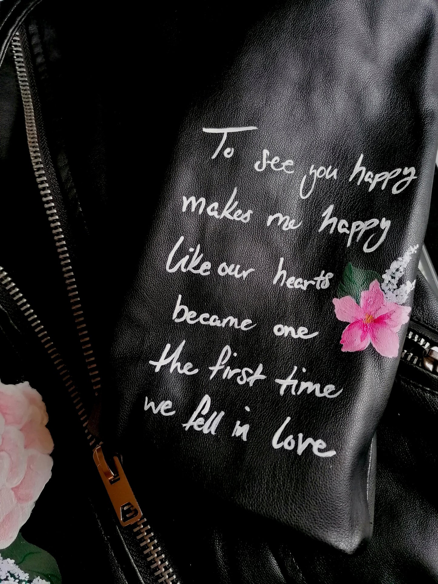 Custom Painted Jacket - Sleeve Design