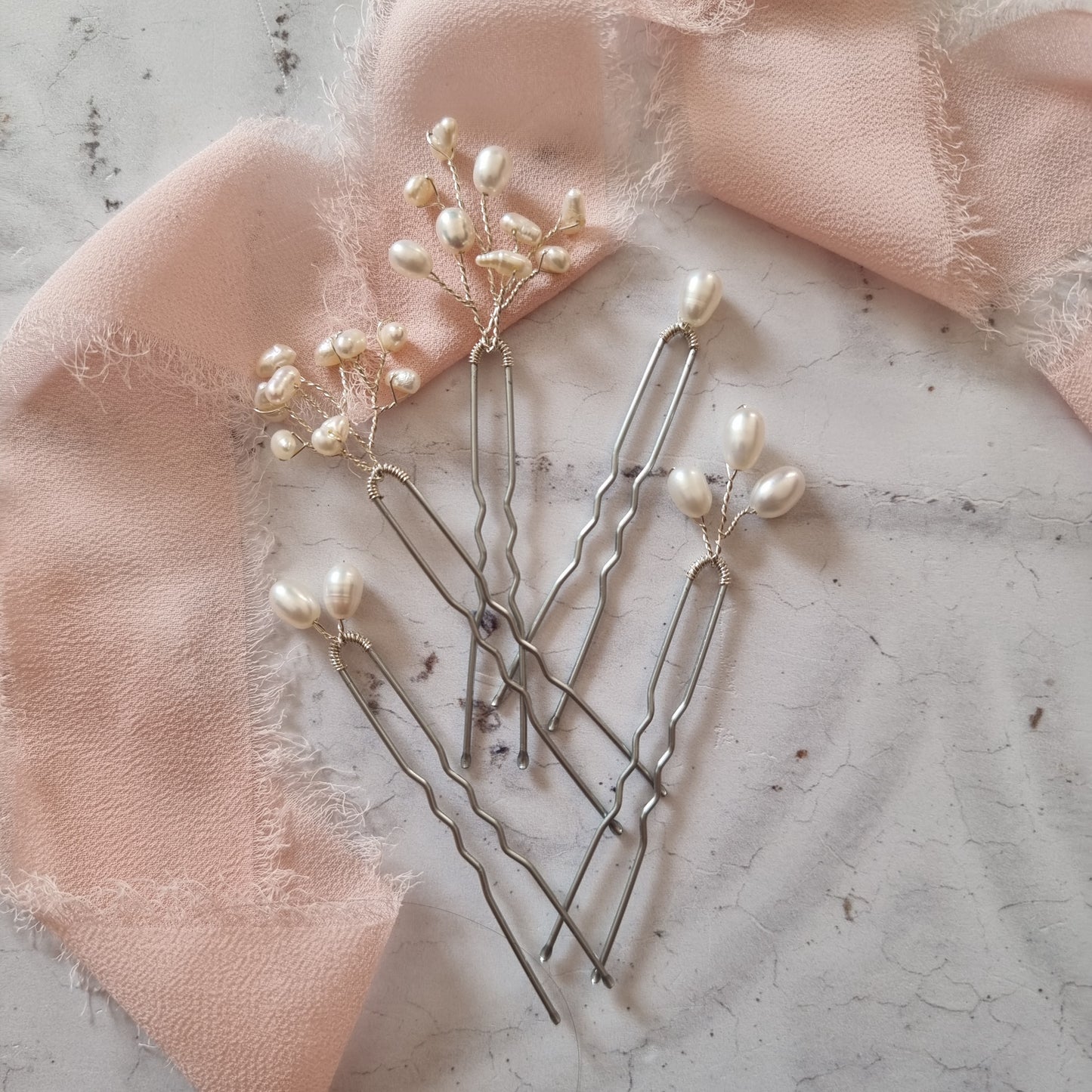 Verity Pearl Hairpins