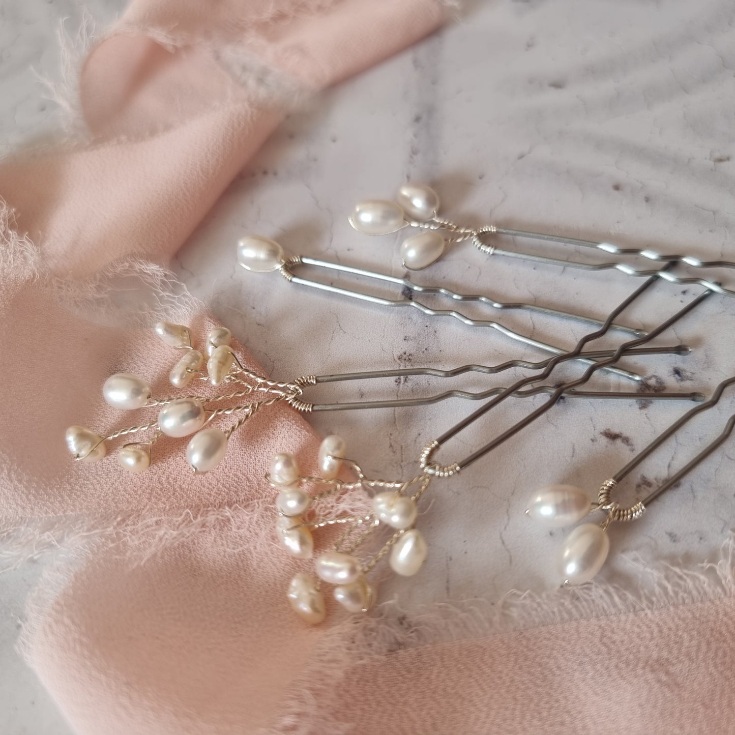 Verity Pearl Hairpins