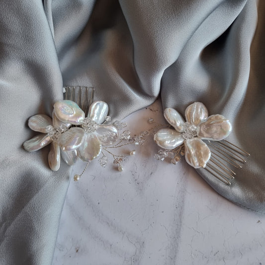 Set of 2 Moonblossom Combs