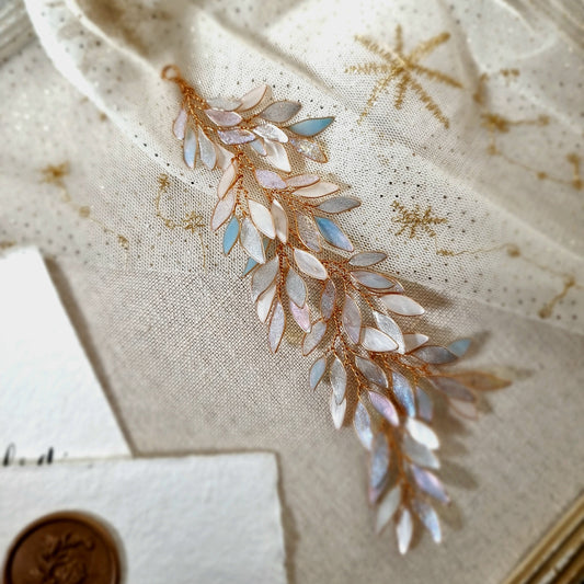 Enchanted Glass Midi-vine in Gold & Ice Blue