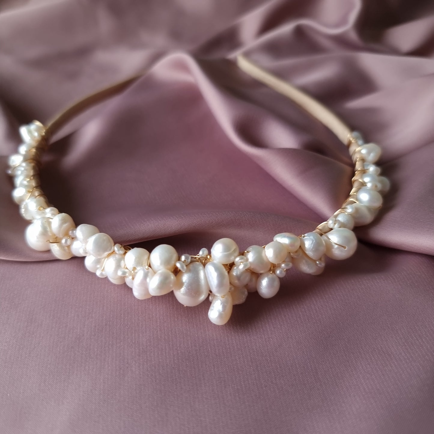 Cascade Pearl Tiara