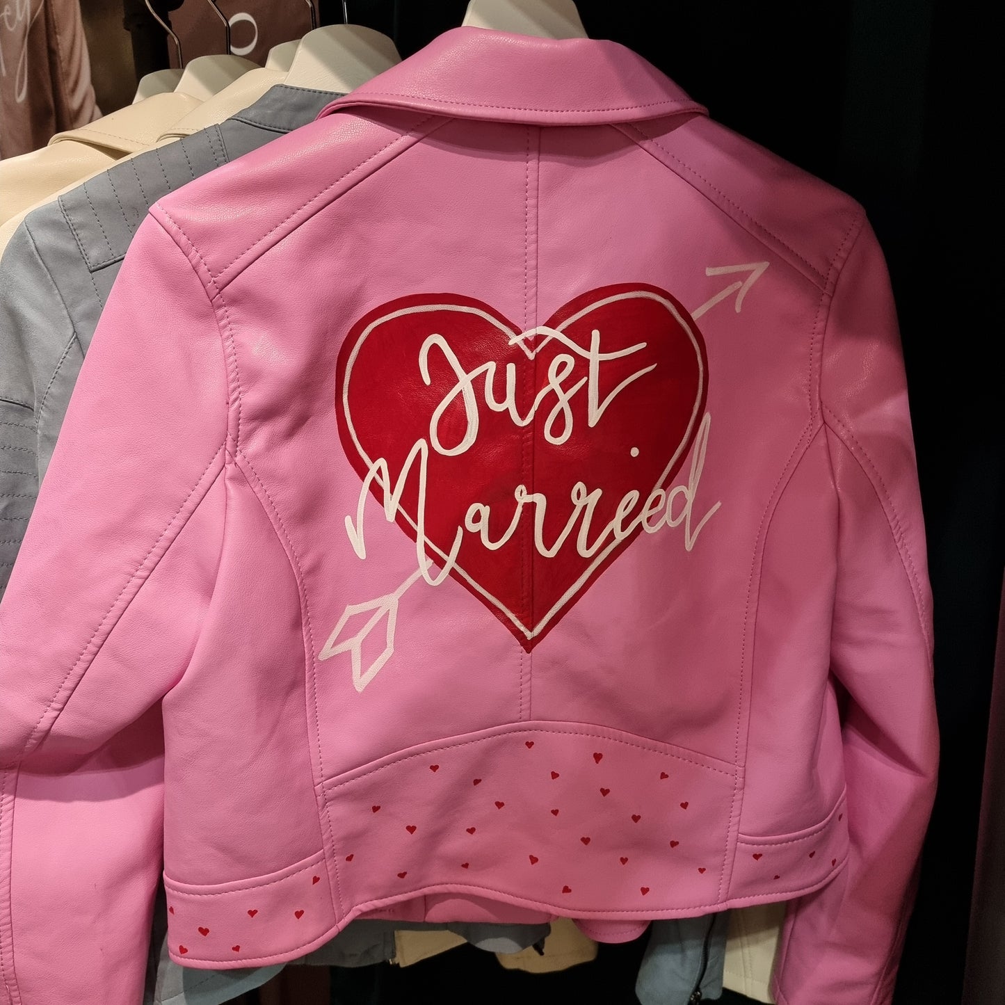 Size 10 Sample Painted Jacket