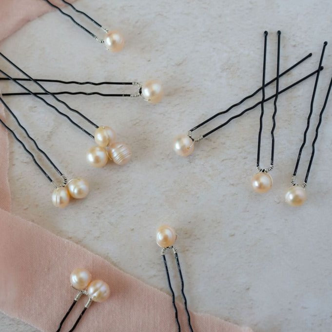 Signature Pearl Pins Set of 9