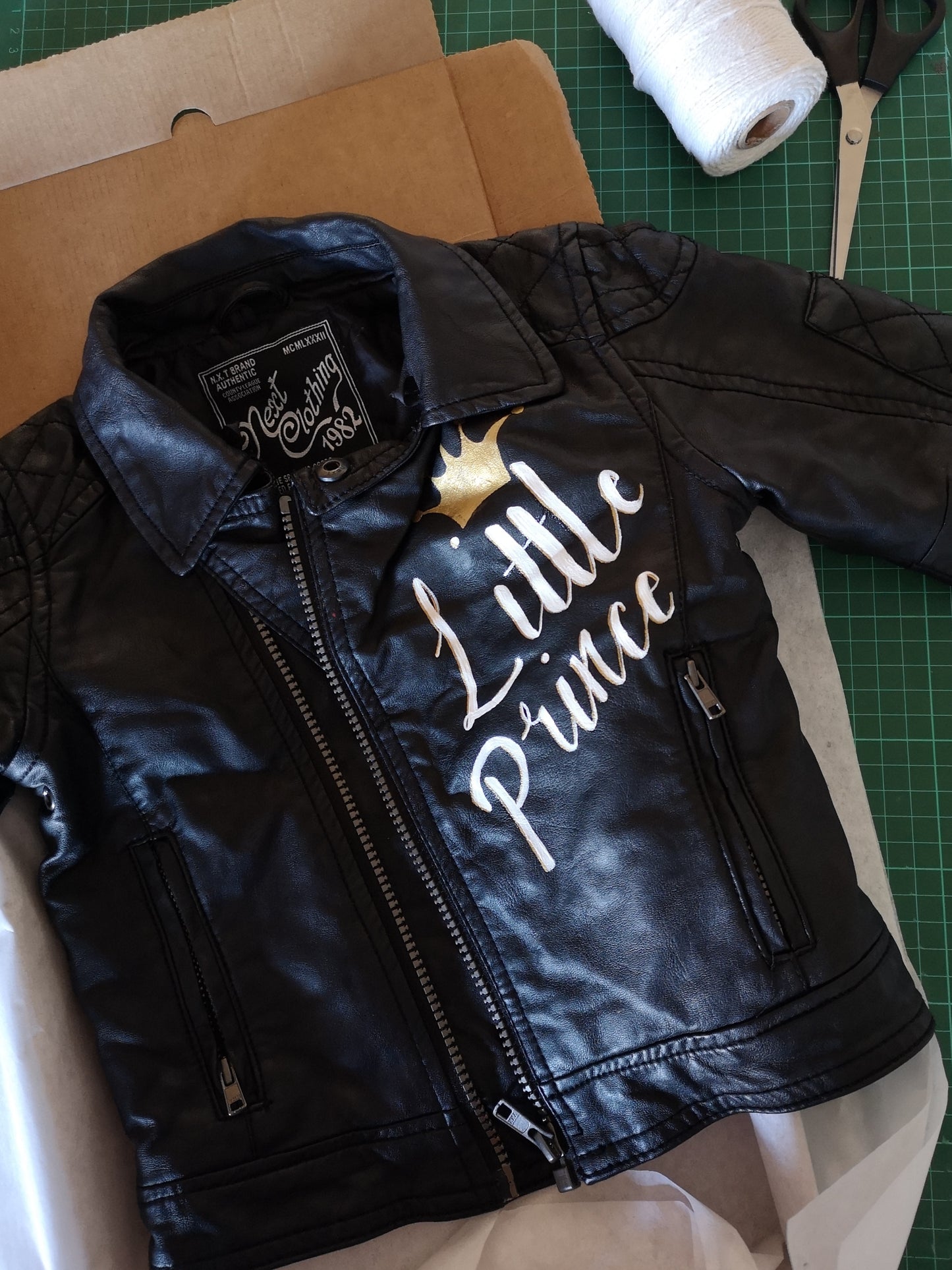 Custom Jacket Painting - Childs Jacket