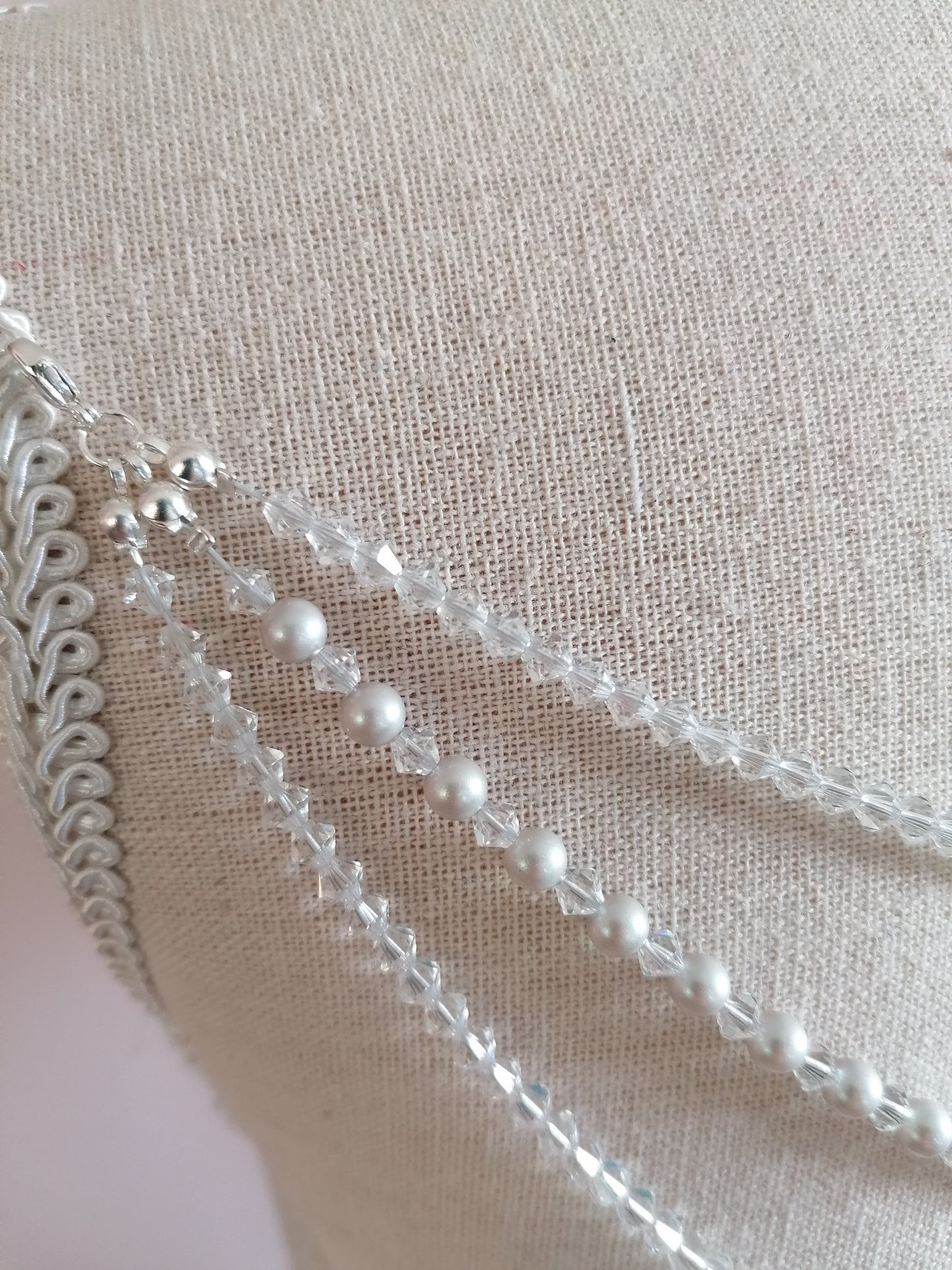 Shimmer Strand Backdrop Necklace