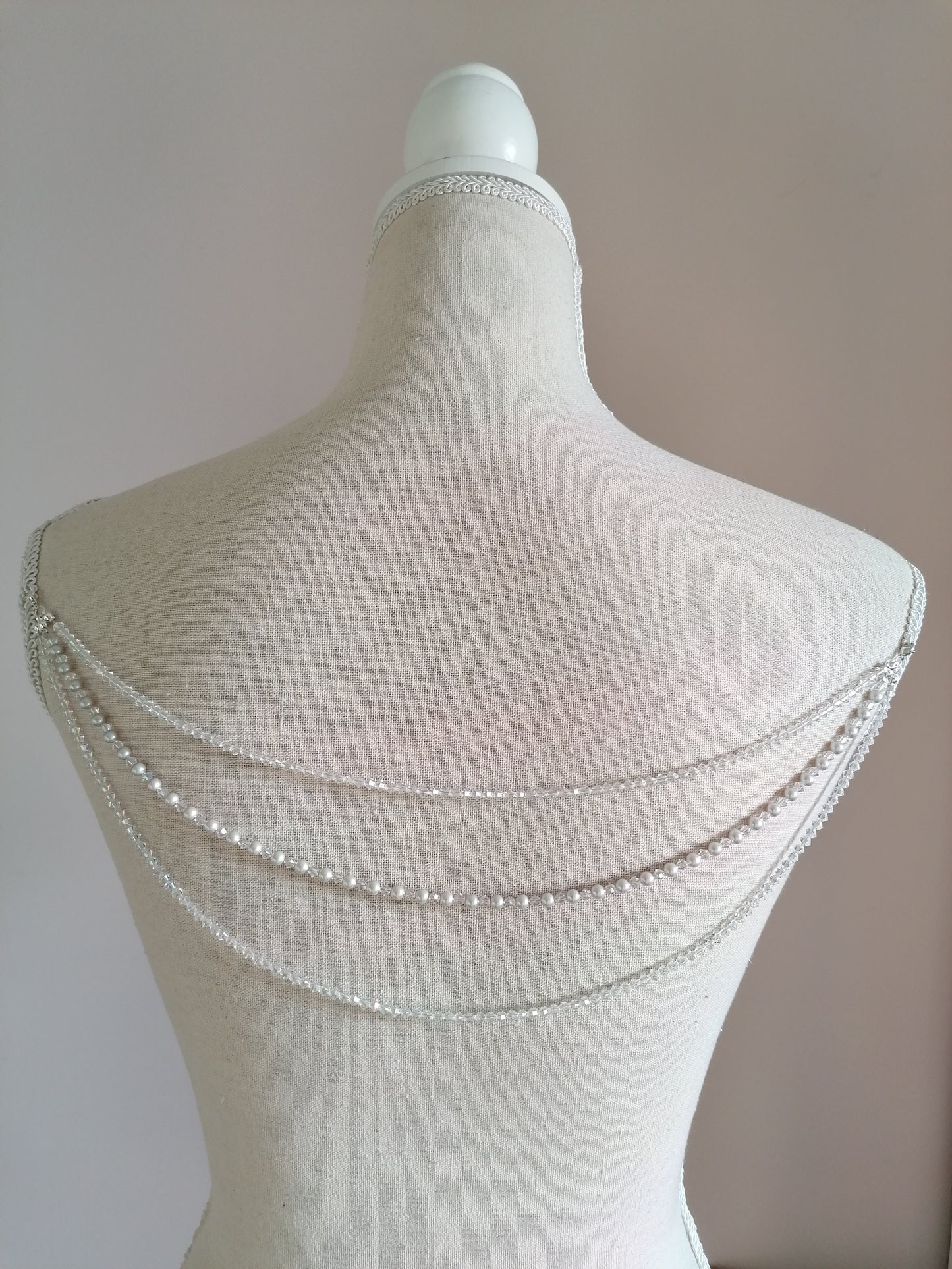 Shimmer Strand Backdrop Necklace