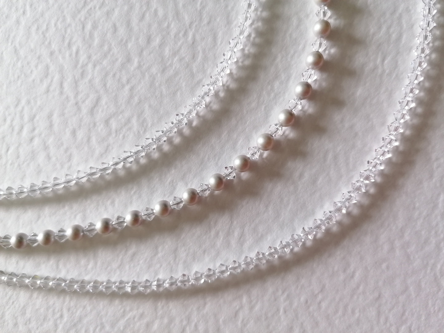 Shimmer Strand Backdrop Necklace