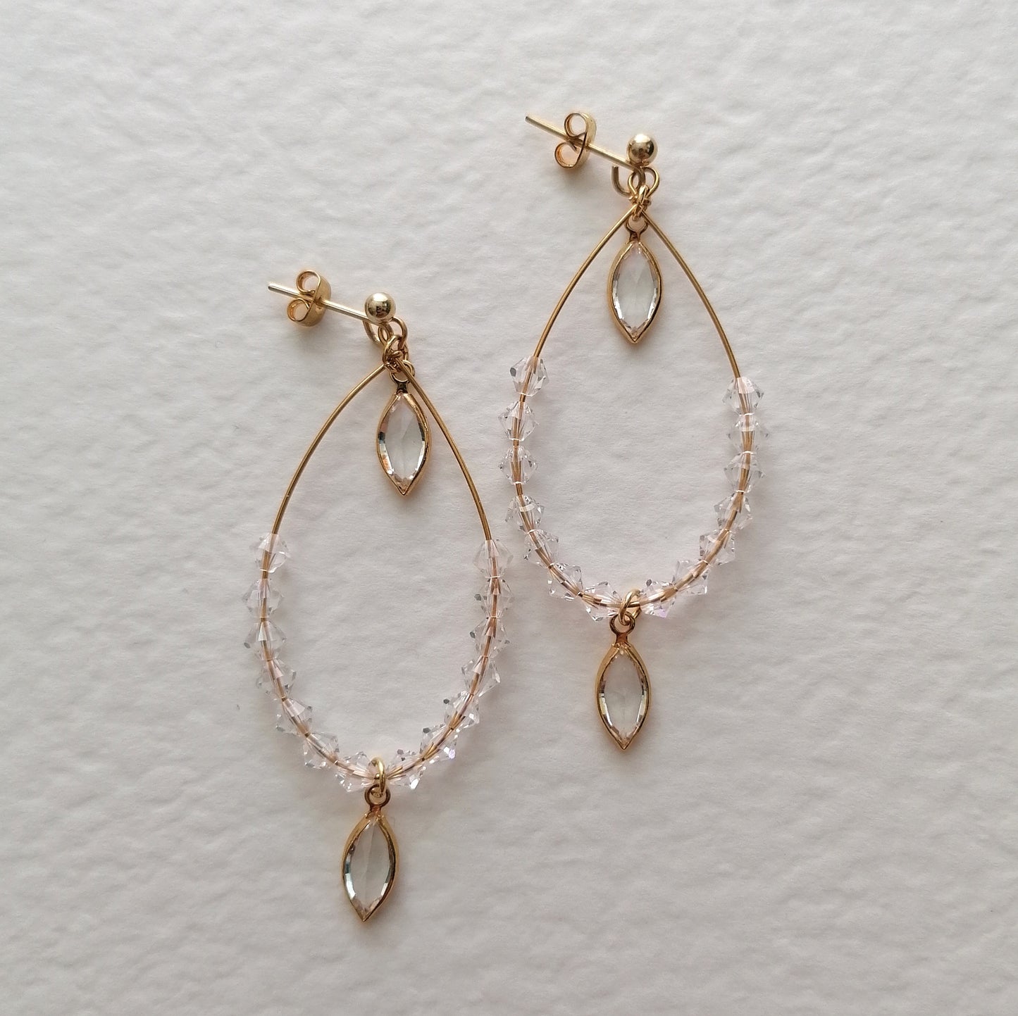 Lunar Teardrop Earrings