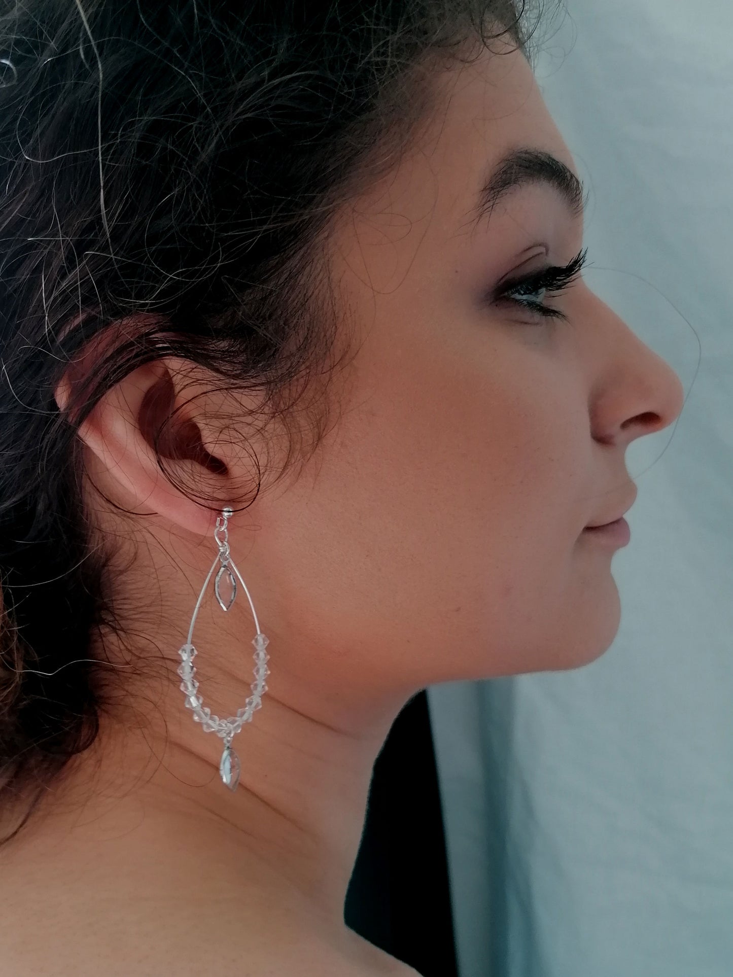 Lunar Teardrop Earrings