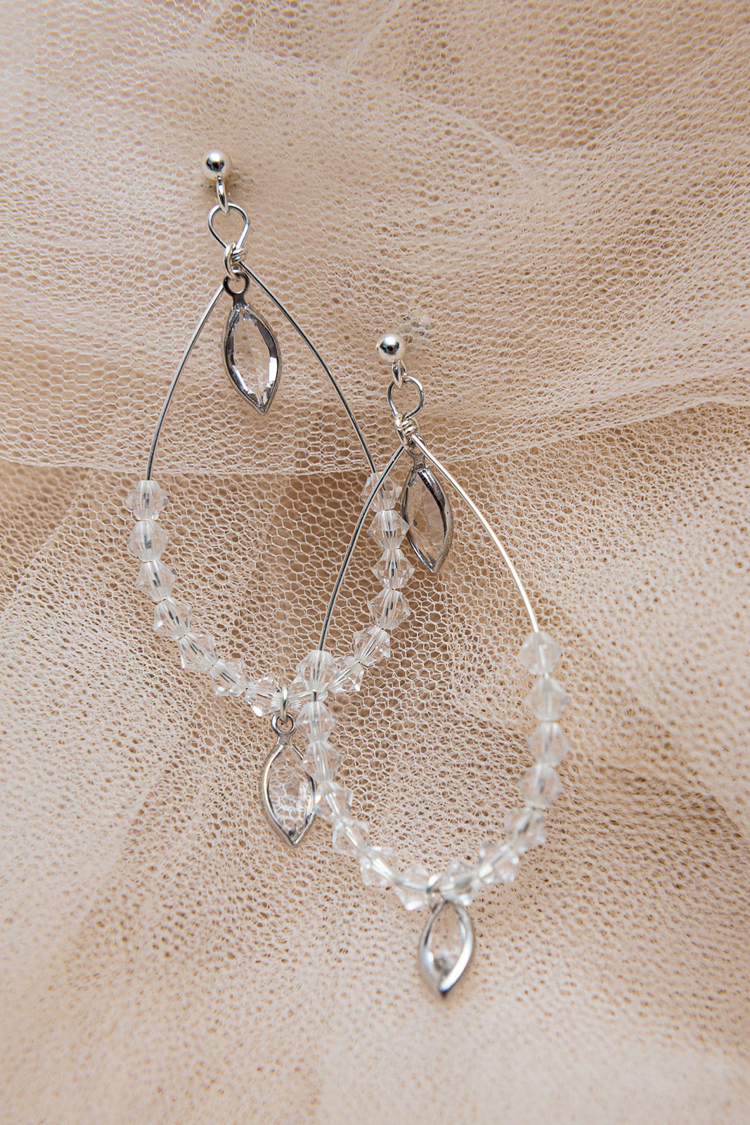 Lunar Teardrop Earrings