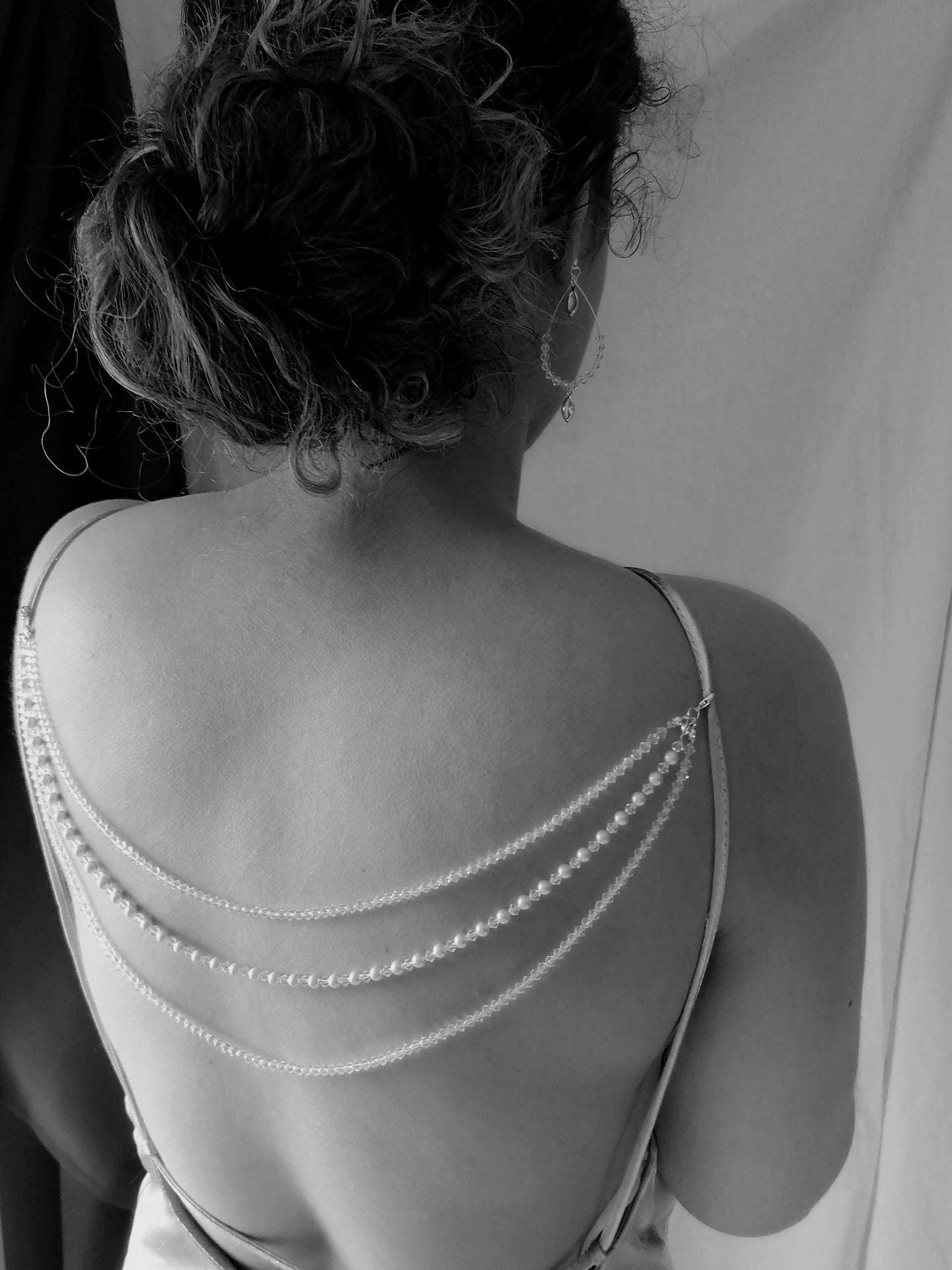 Shimmer Strand Backdrop Necklace