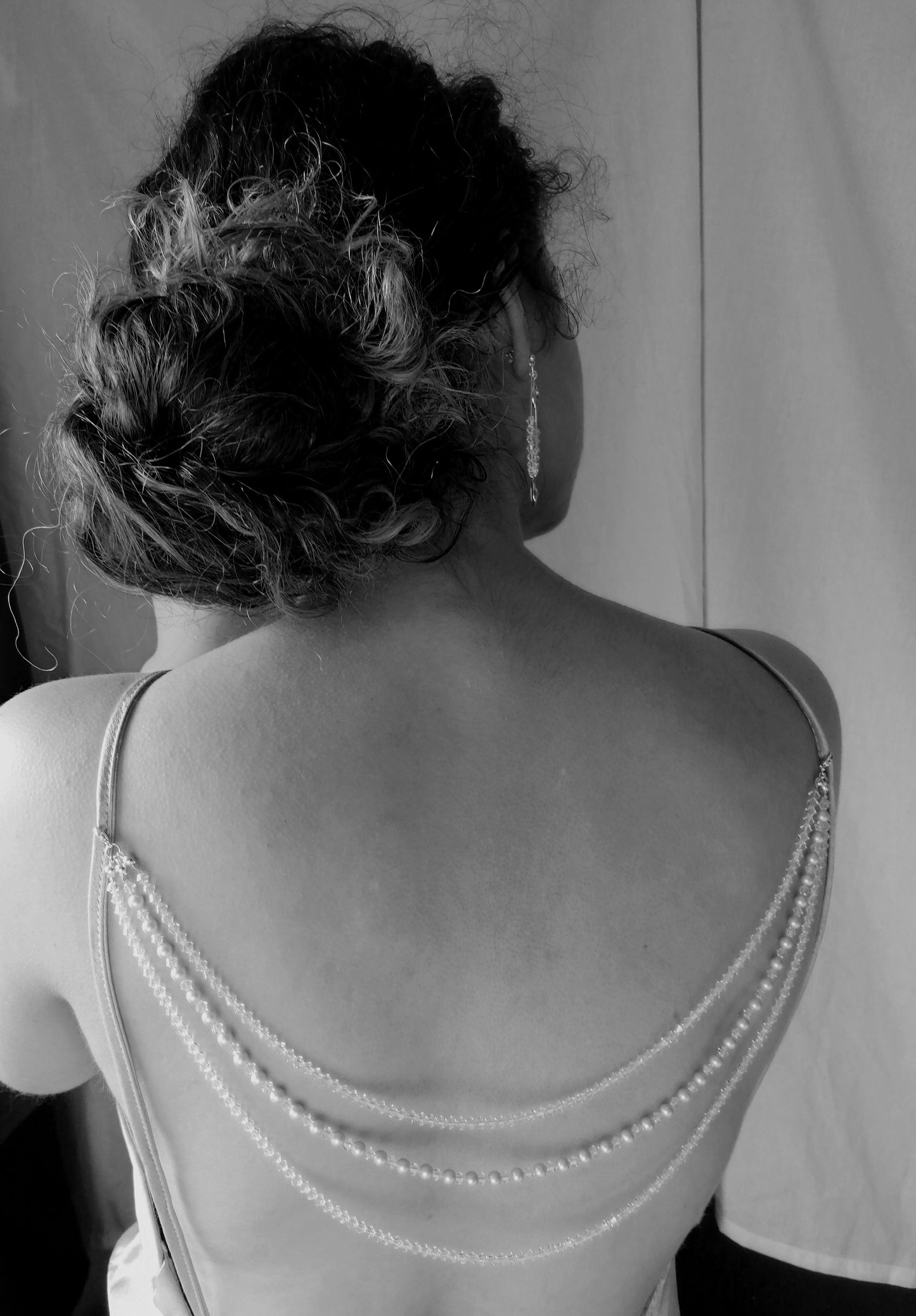 Shimmer Strand Backdrop Necklace