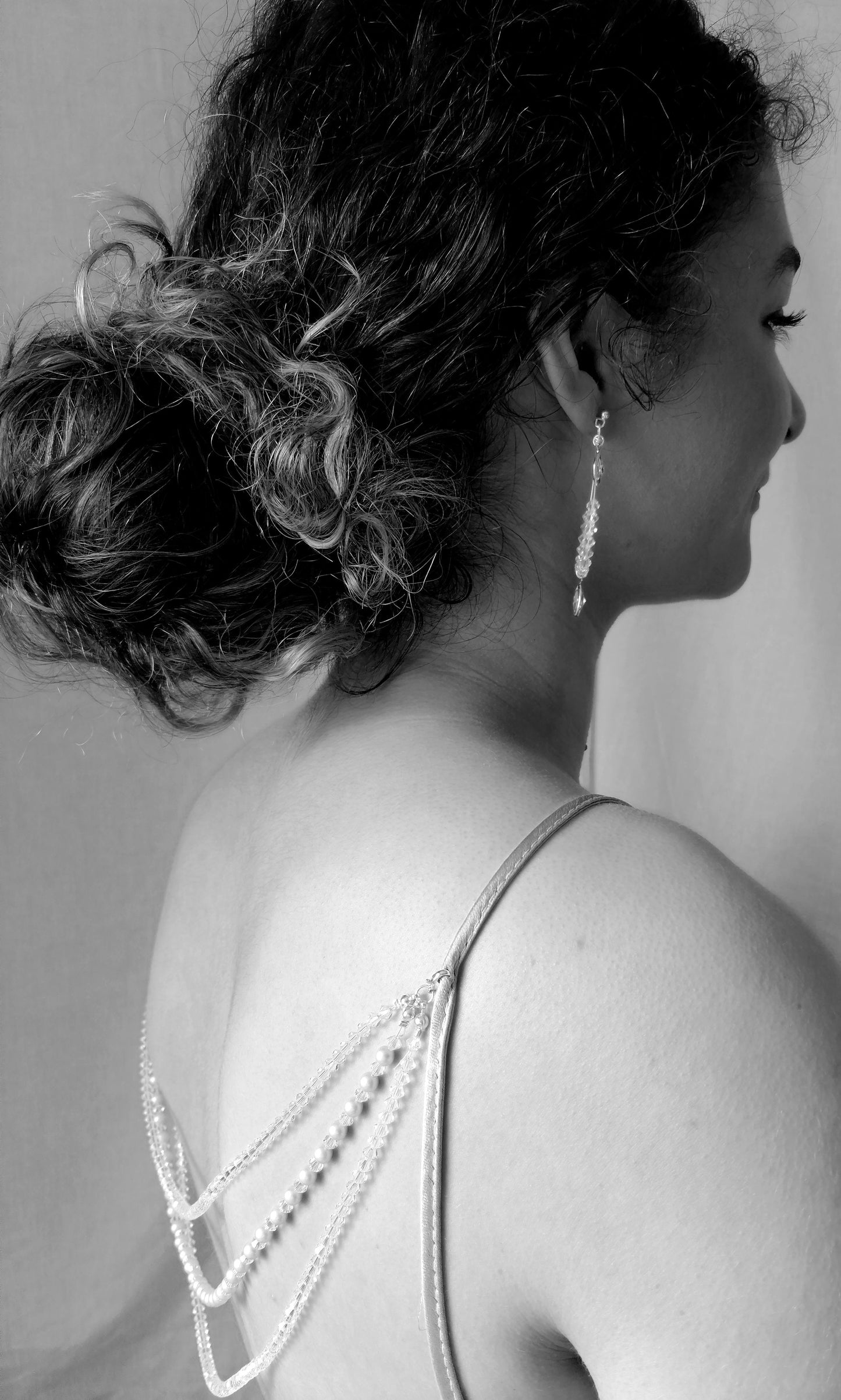 Shimmer Strand Backdrop Necklace